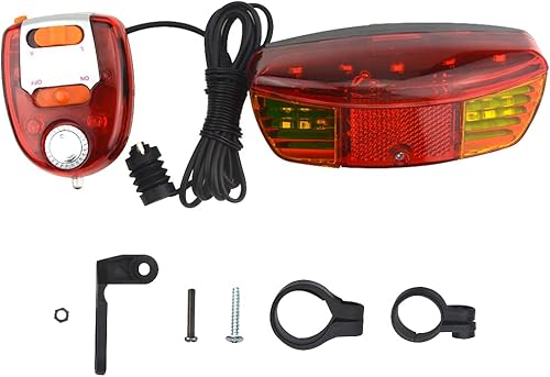 Miniatura 7 de XINGYHENG Luz de giro de bicicleta multifuncional Lámpara trasera de bicicleta Lámpara de freno de cuerno eléctrico para ciclismo seguro Senderismo