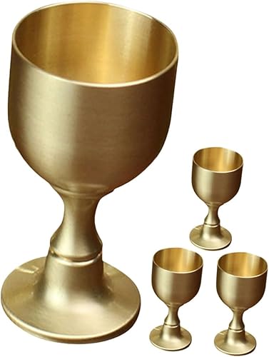 4 tazas de vino de estilo medieval para fiestas, decoración del hogar, cálices únicos para bebidas para celebraciones temáticas, vasos elegantes