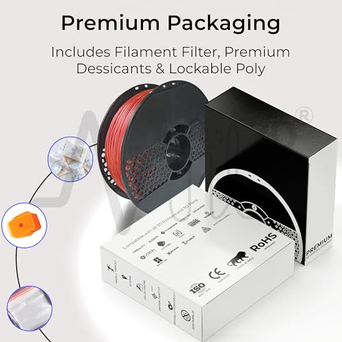Image of NFIL3D Premium HS PLA+ Radiant Copper - 3D Printing Filament | Compatible with All 3D Printers | 1.75mm | 1Kg Nett Weight