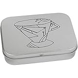 110mm x 80mm 110mm x 80mm \'Art Deco Tasse\' Blechdose / Aufbewahrungsbox (TT00077631)