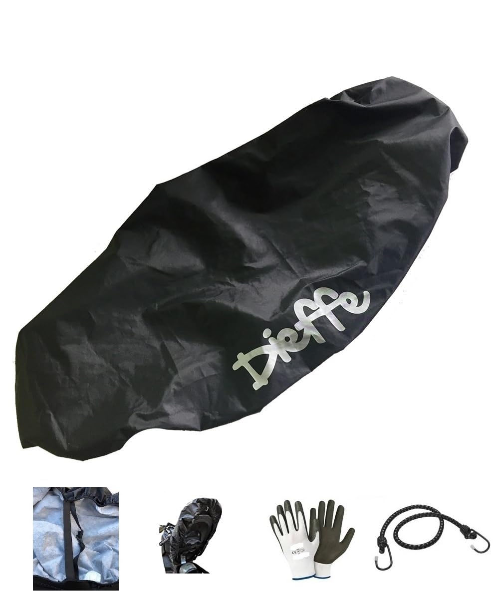 Housse De Selle Imperméable Pour Scooter Kymco G DINK 125i – TPU élastique, élastiques De Serrage – Protection Pluie, Poussière – Taille M à XXL – Farbrothersonline