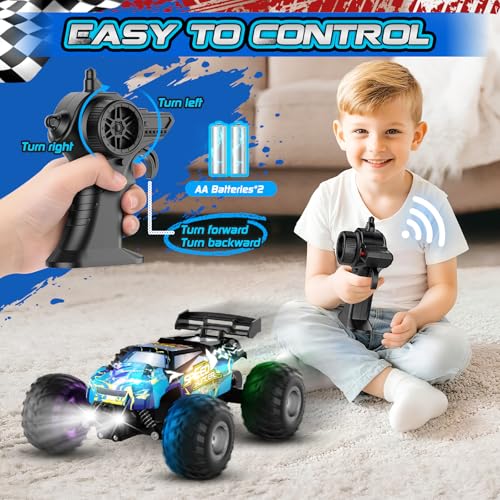 image for Rcjoyou Remote Control Car, 1:18 2WD Off-Road Rc Truck, 20 KM/H All-Te