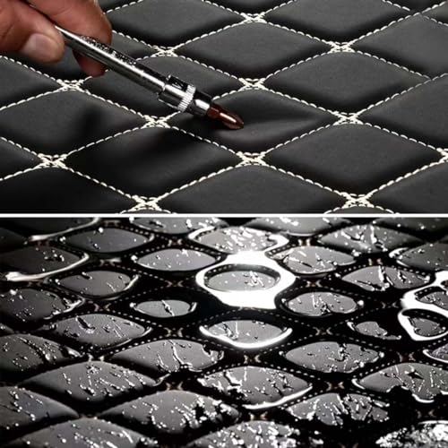 Alfombrillas de Coche Personalizadas para SsangYong Tivoli 2015 2016 2017 2018-2022, Almohadillas para pies de Cobertura Total, revestimientos de alfombras Protectoras Impermeables,B - imagen 8