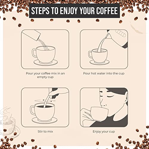 AFRICAFE - Café Instantáneo Orgánico - Tanzania - 100% Arabica y Robusta - Lata metálica 250g miniatura 7