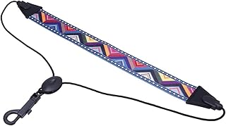 01 02 015 Musical Instrument Parts, Strong Lightweight Sax Neck Strap, Beautiful -Wear for Saxophone General Purpose Instrument Parts Professional Use