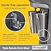 Hamilton Beach Commercial Commercial HMD400R Triple-Spindle Drink Mixer, 3 Speed Universal Motors, Hands-Free Operation, NSF Certified