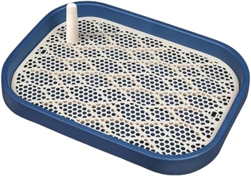ペット犬トイレ自動洗浄うんち小便器ペットグリッド (ネイビー)