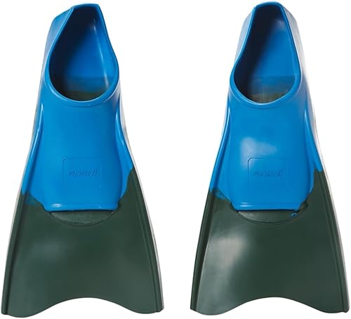 Miniatura 13 de Sporti Aletas de natación cortas para adultos y niños para natación en piscina, aletas flotantes para natación y snorkel, aletas de natación para