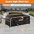 Rectangular Patio Furniture Cover – Waterproof Outdoor Furniture Cover 600D Heavy Duty, All-Weather Protection for Patio Table and Chair Set, Windproof Secure Straps (76" L x 54" W x 28" H)