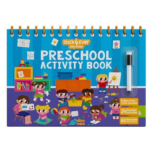 Stick4Ever Reusable Sticker Activity Book