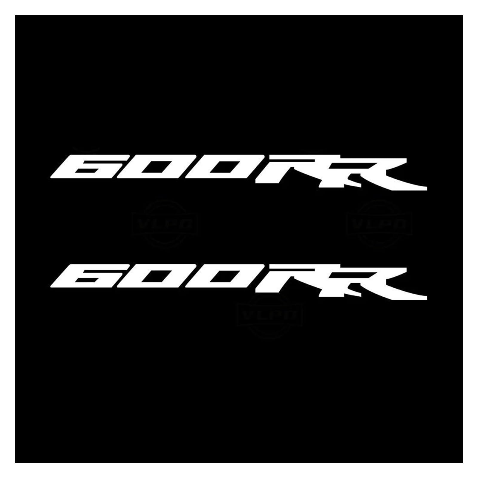 for CBR600RR CBR600 600RR CBR 600 RR Motorcycle Stickers Waterproof Reflective Decal(Silver)