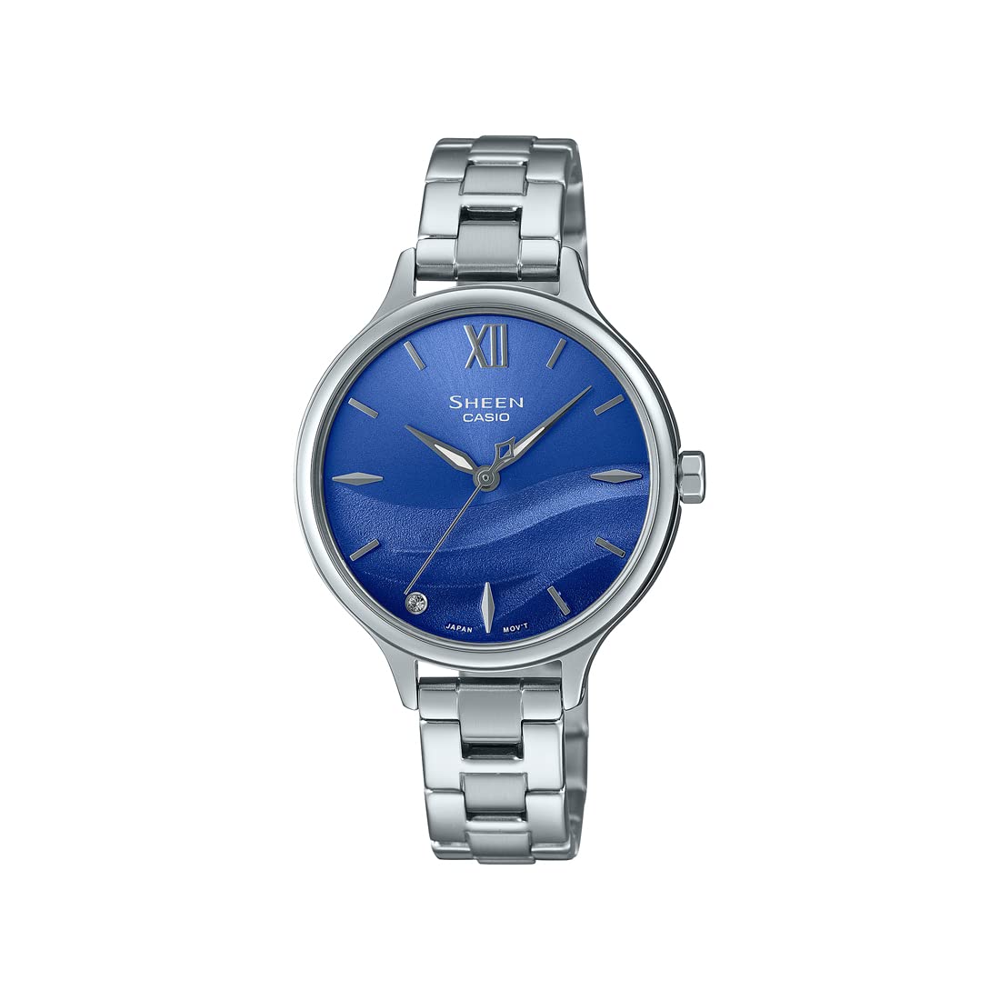 Casio Sheen Analog Blue Dial Women SHE-4550D-2BUDF (SH272) (B0BG8SVKV8) Amazon Price History, Amazon Price Tracker