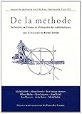  De la méthode : Recherches en histoire et philosophie des mathématiques