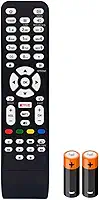 Controle Remoto Compatível com Smart TV AOCC, LED LCD, com Pilhas Integradas