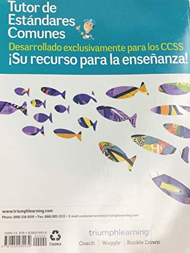 Tutor de Estandares Comunes Artes del lenguaje ... 1629289930 Book Cover