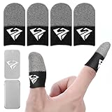 Sans couture et extrêmement fin (0,3 mm) : les doigts en fibre d'argent ultra-fins de 0,3 mm pour les jeux mobiles garantissent une réponse tactile précise et une expérience de jeu fluide. Ces gants à doigts ont été conçus pour les joueurs qui apprécient la précision et le confort. Ils améliorent votre expérience de jeu grâce à un contrôle précis et à une réduction des frottements lors de longues sessions de jeu.