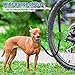 Hands Free Dog Bike Leash - Shock Absorbing Bike Attachment for Exercise, Heavy Duty Cycling Walker with Elastic Buffer Rope, Professional Pet Tether Fits Small Medium Dogs