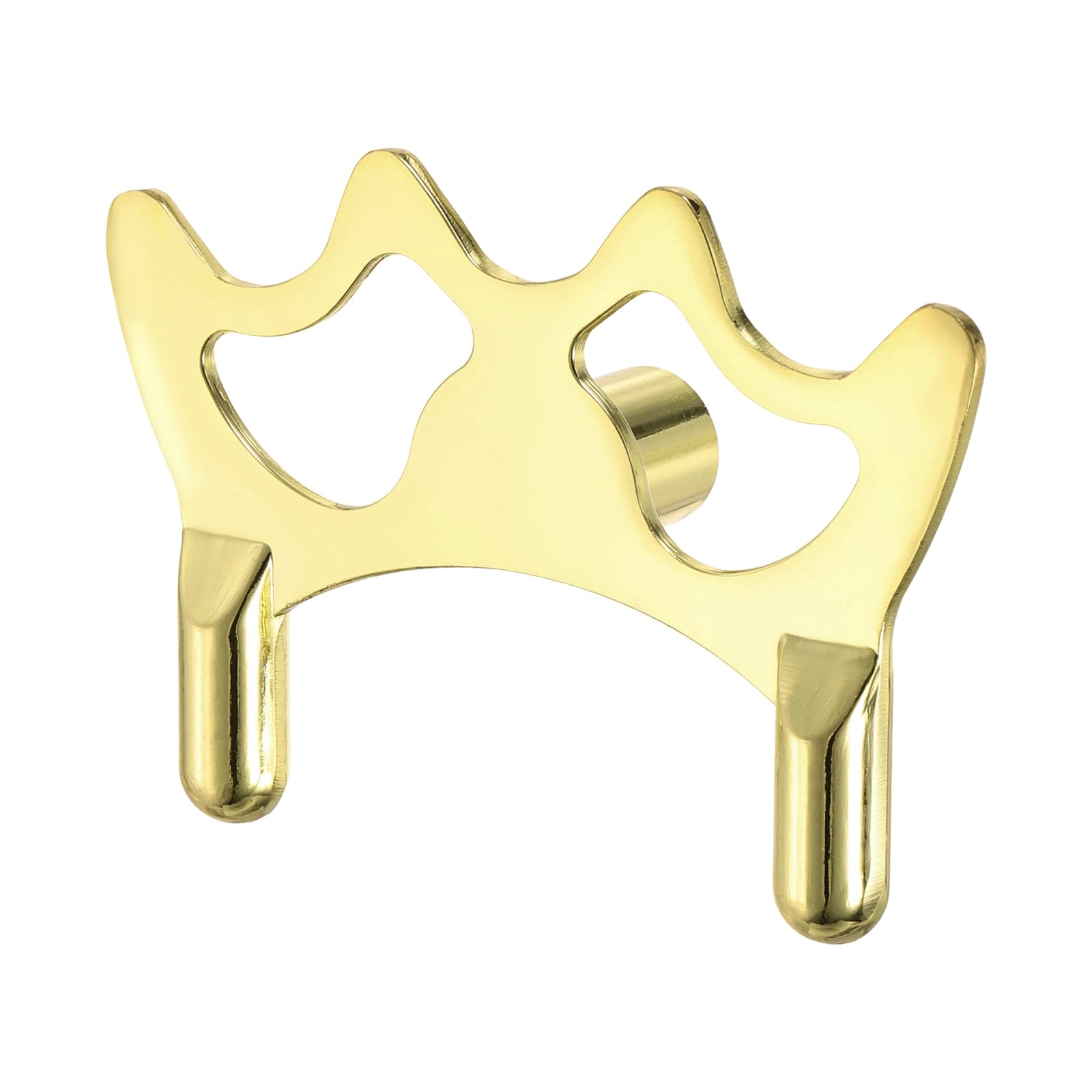 YELARXI Billiard Bridge Head, Low Fork Pool Cue Stick Bridge Screw-on Metal Cue Rests Billiard Accessories Gold & 2.6" H - Fitting For(Pool Table/Home/Club/Practice/Match)