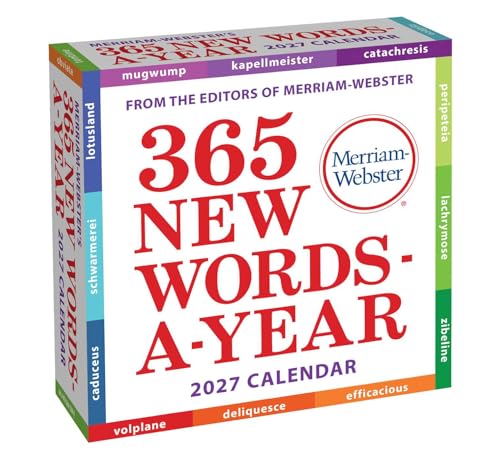 Merriam-Webster's 365 New Words-A-Year 2027 Day-to-Day Calendar - image 1