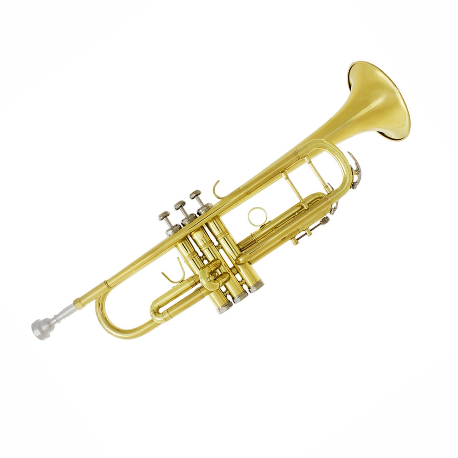 Standard Trompeten Gold Messing Trompete Körper B Flache Blasinstrument Tragbare Standard Trompete Professionelle