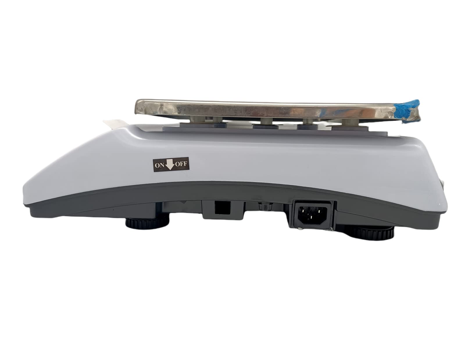 BILANCIA 50KG 5GR CON BRACCIO STAMPA SCONTRINO 6 DISPLAY 18 MEMORIE ALIMENTAZIONE A RETE E BATTERIA