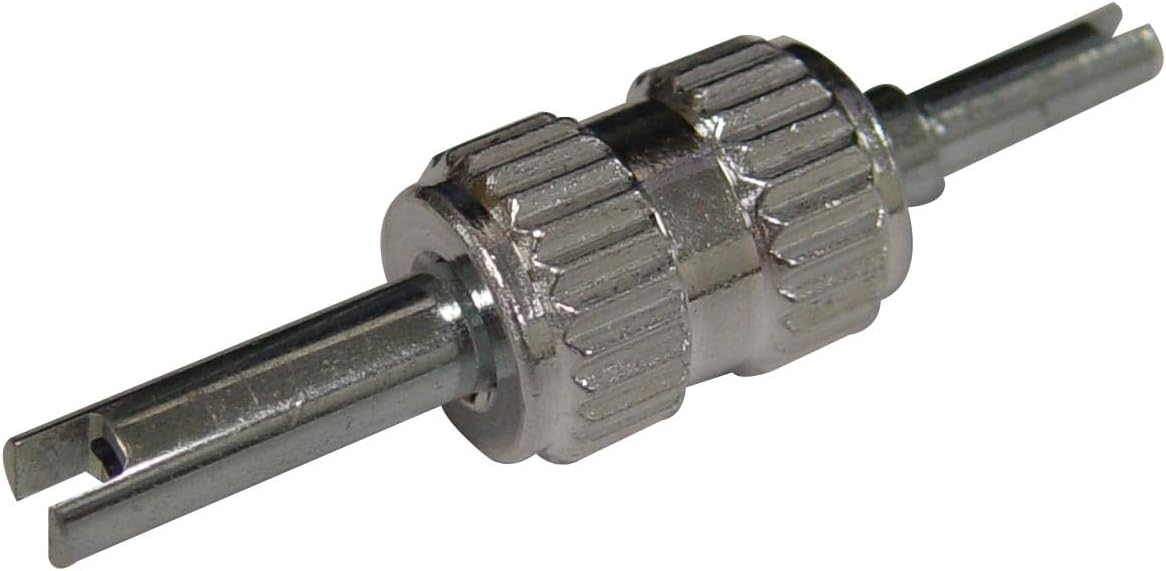 Mastercool 81290 Valve Core Remover & Installer – Double-Ended Tool for R12/R134a Standard, JRA, and Eaton Large Bore Valve Cores
