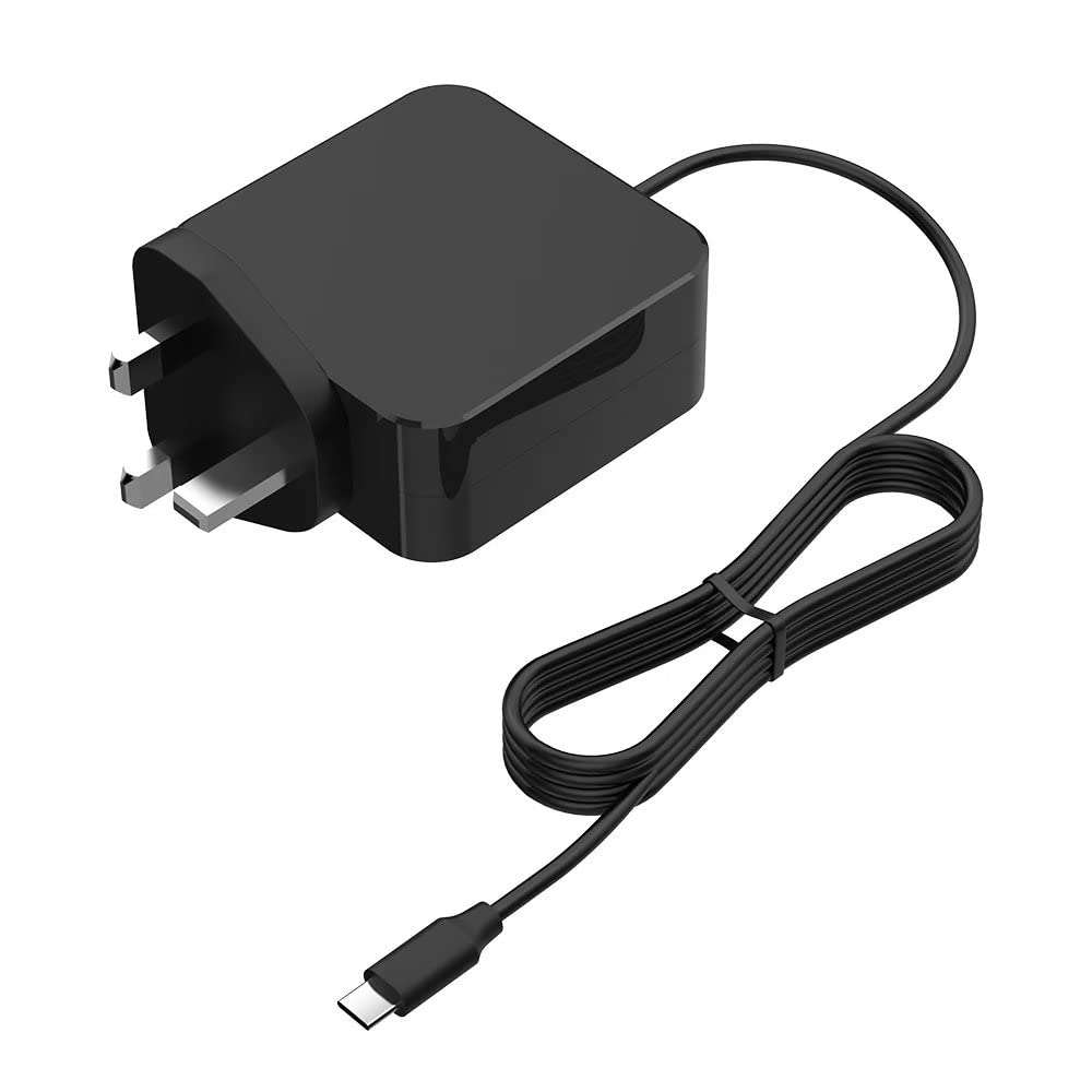 IBERLS65W Type-C Laptop Charger, USB C Adapter Replaces Lenovo ThinkPad, Chromebook, Samsung, Dell, HP, MacBook Pro/Air, Tablet for USB C Charging, etc.