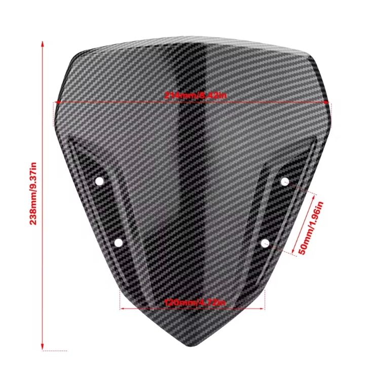 Image of PA MT 15 Carbon Fiber Visor Glass