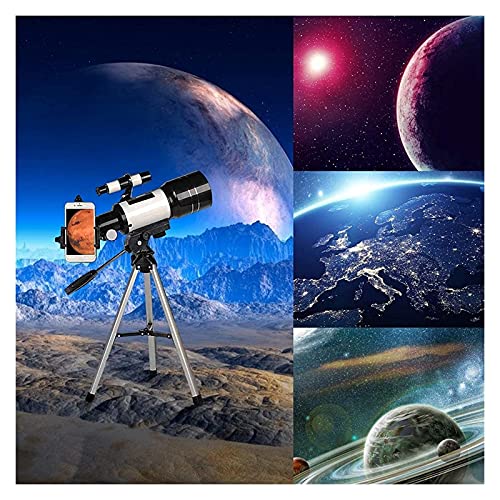 Telescopio astronómico para niños principiantes 150X con trípode miniatura 2