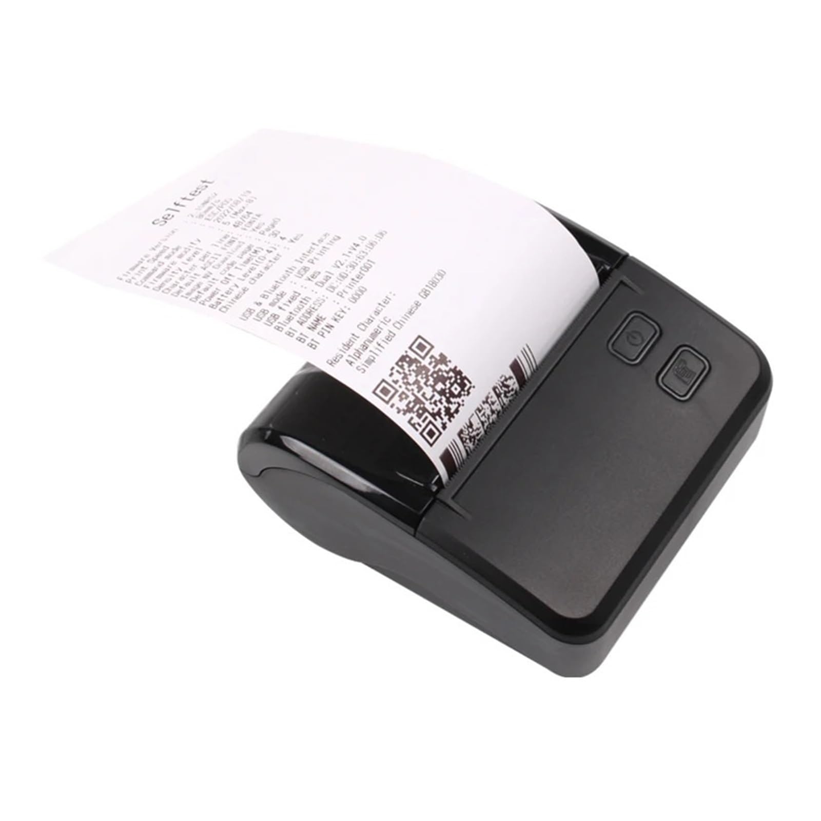 WiFi/Bluetooth 3" 80mm Mini Impresora Térmica De Recibos Portátil Inalámbrica Impresión Rápida NÃtida Cada Etiqueta(Bluetooth)