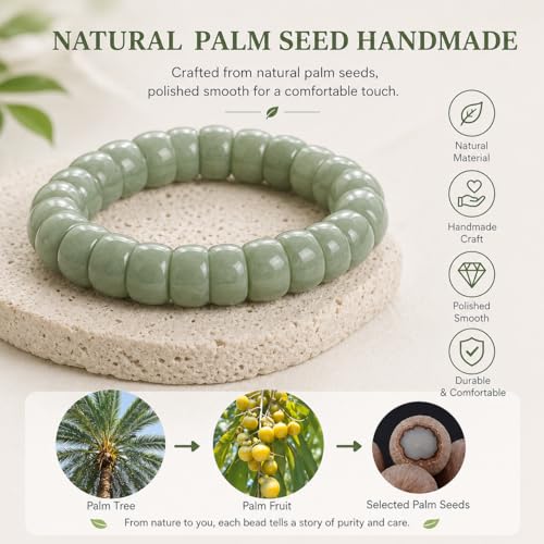 Image of Fidget Bracelet Fidget Adults Anxiety Relief Items Bodhi Beads Jewelry Stretch Sensory Beaded Bracelets for Women Men Christmas Stocking Stuffers