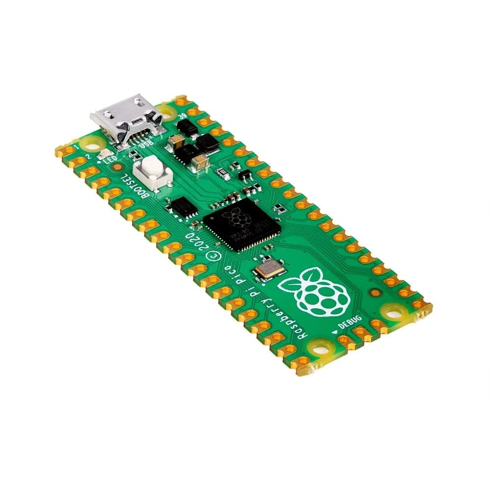 TECHTONICS Raspberry Pi Pico (Latest & original) Microcontroller Mini Development Board, Based on RP2040 Chip, 264KB of RAM, and 2MB of onboard Flash memory Dual-core Arm Cortex M0+ Processor (B09Y61YSDG) Amazon Price History, Amazon Price Tracker