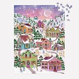 Joy Laforme Snowcap Village 1000 Piece Foil Puzzle