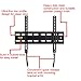 VideoSecu Ultra Slim TV Wall Mount for 27