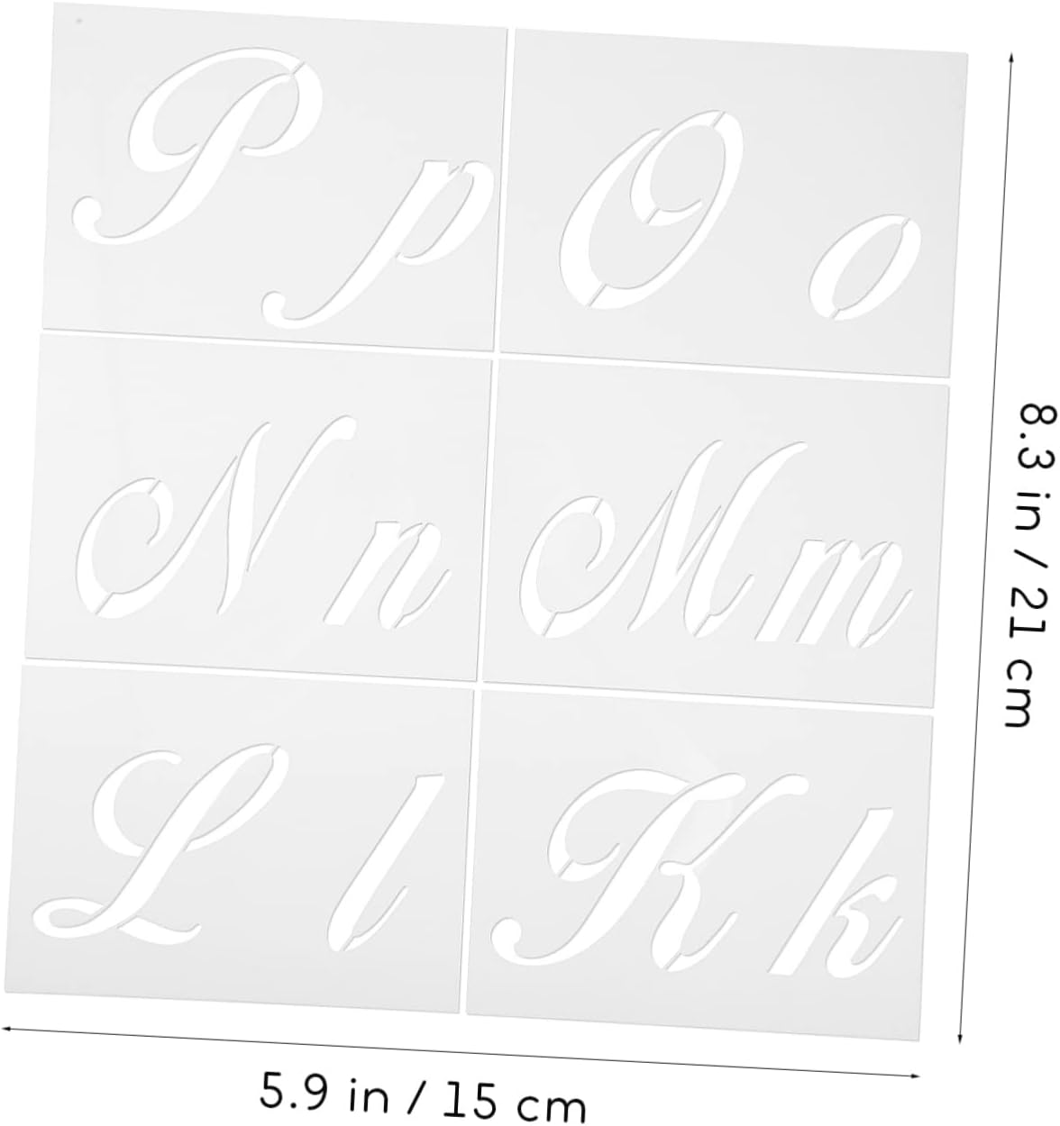 1 Set Letter Template Alphabet Mold Painting Stencils Scrapbook Stencils Letter Stencils Alphabet Templates Alphabet Stencil Stencils for Painting Wood Router The Pet Crafts Number, medium