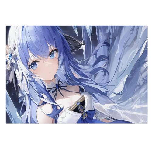 Pinturas en lienzo de anime Kawaii de 40x60 cm y póster decorativo de pared de arte moderno
