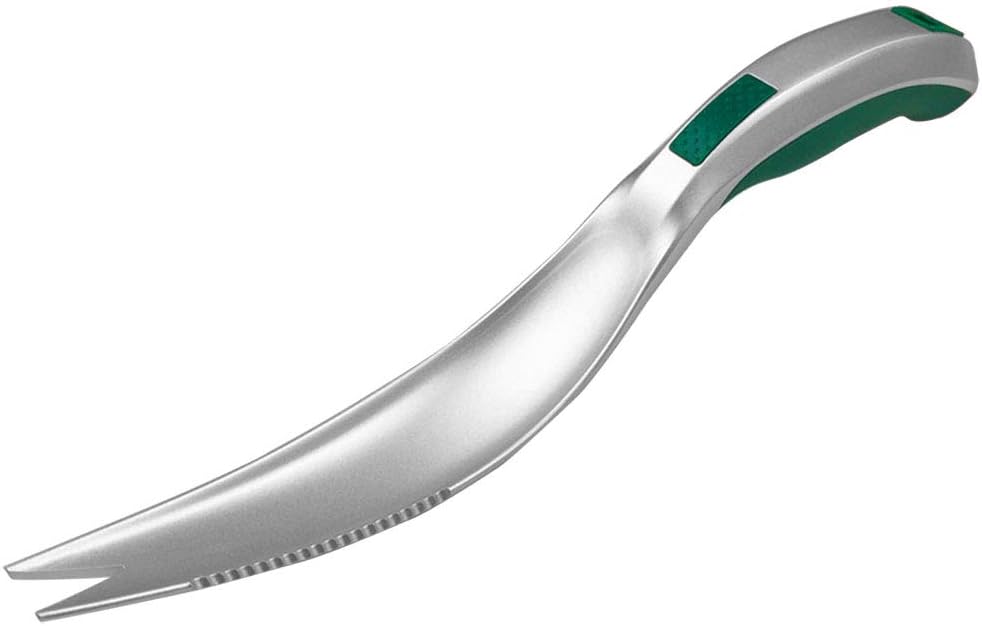 Aluminum Hand Weeder Tool, Bend-proof Dandelion Weeding Puller, Ergonomic Bulb Planter, Hand Digger with Serrated Edge, Narrow Root Trowel Fit for Weeding, Removing Seedlings, Potting and Digging