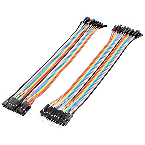 Aexit 2pcs 20cm accesorios audio y video conector macho-hembra miniatura 1