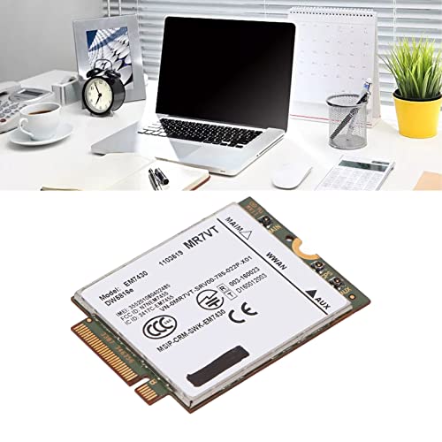 4G LTE Network Card, hasta 300 Mbps, Plug and Play M.2 Network Card para 7280 7285 7290 7389 7390 7480 7490 E7470, Mejora tu experiencia de conectividad miniatura 3
