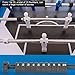 Foosball Score Counter 2-Pack, Air Hockey Indicator with Blue Red Black Counters for Standard Tables - Portable Black Foosball Table Game Accessory