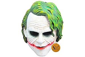 Legendary Dark Knight Joker Mask: Unleash the Mayhem for Cosplay and Costume Parties