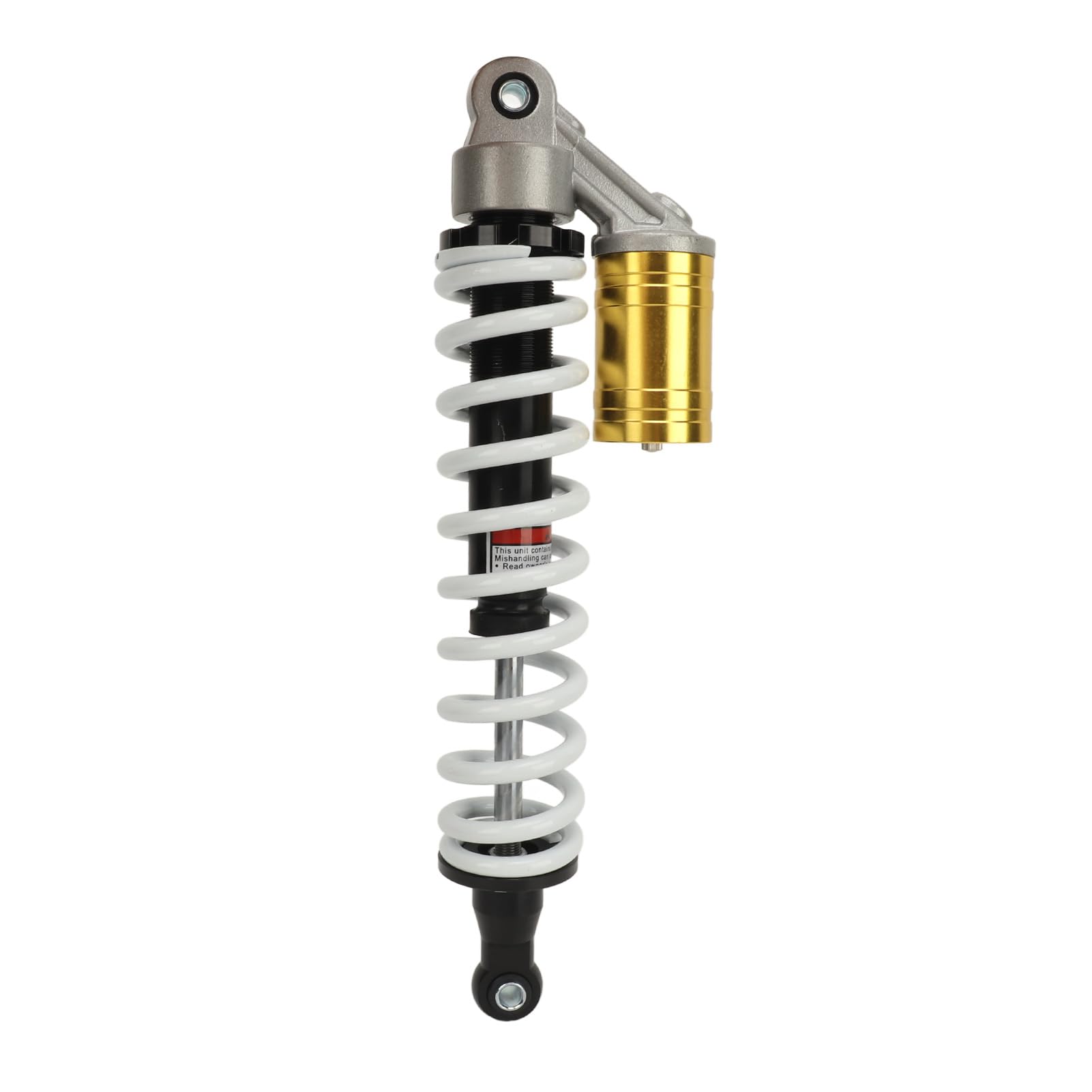 Ammortizzatore per Carichi Pesanti, Ammortizzatore a Molla da 390 Mm, Ammortizzatore a Molla Regolabile per Ammortizzatore per Moto ATV Go Kart