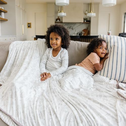 Image of Copper Pearl Jumbo 3-Layer Baby Blanket: Soft Baby Quilts for Boys and Girls | Breathable, Cozy, Toddler Blanket | Baby Quilt for Newborns | 60x72 Premium Material | Gage