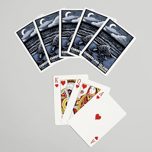 Baraja Póker Cumberland Island 52 cartas Tamaño Poker miniatura 7