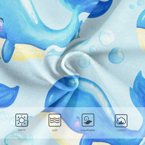 Cute Whales Sea Blue Toddler Girls Underwear 2t Cotton Cute Panties Girl Cartoon Underpants Briefs3