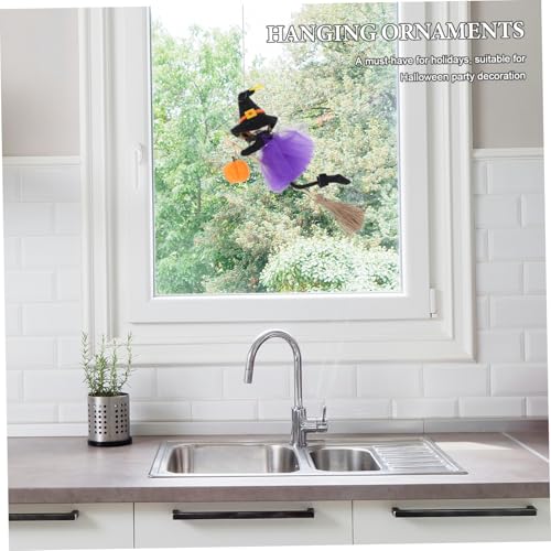 Cadeau Halloween citrouille ange suspendue pour amateurs de sorcières - 6
