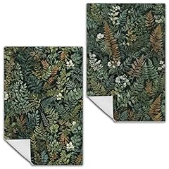 Dark Floral Towels-a