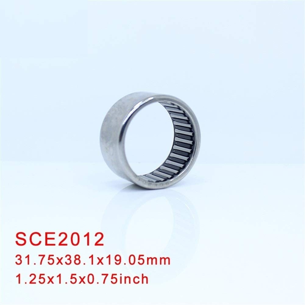 5 Stück SCE208 Nadellager Mit Gezogener Schale – Größe 31,75 X 38,1 X 12,7 Mm, Aus Lagerstahl – Ideal Für Maschinenbau Und Reparaturen