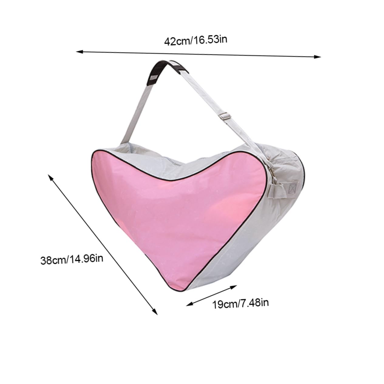 Gogogmee Store Skating Bags for Roller Skate 2pcs Ice Skates Bag Protective Storage