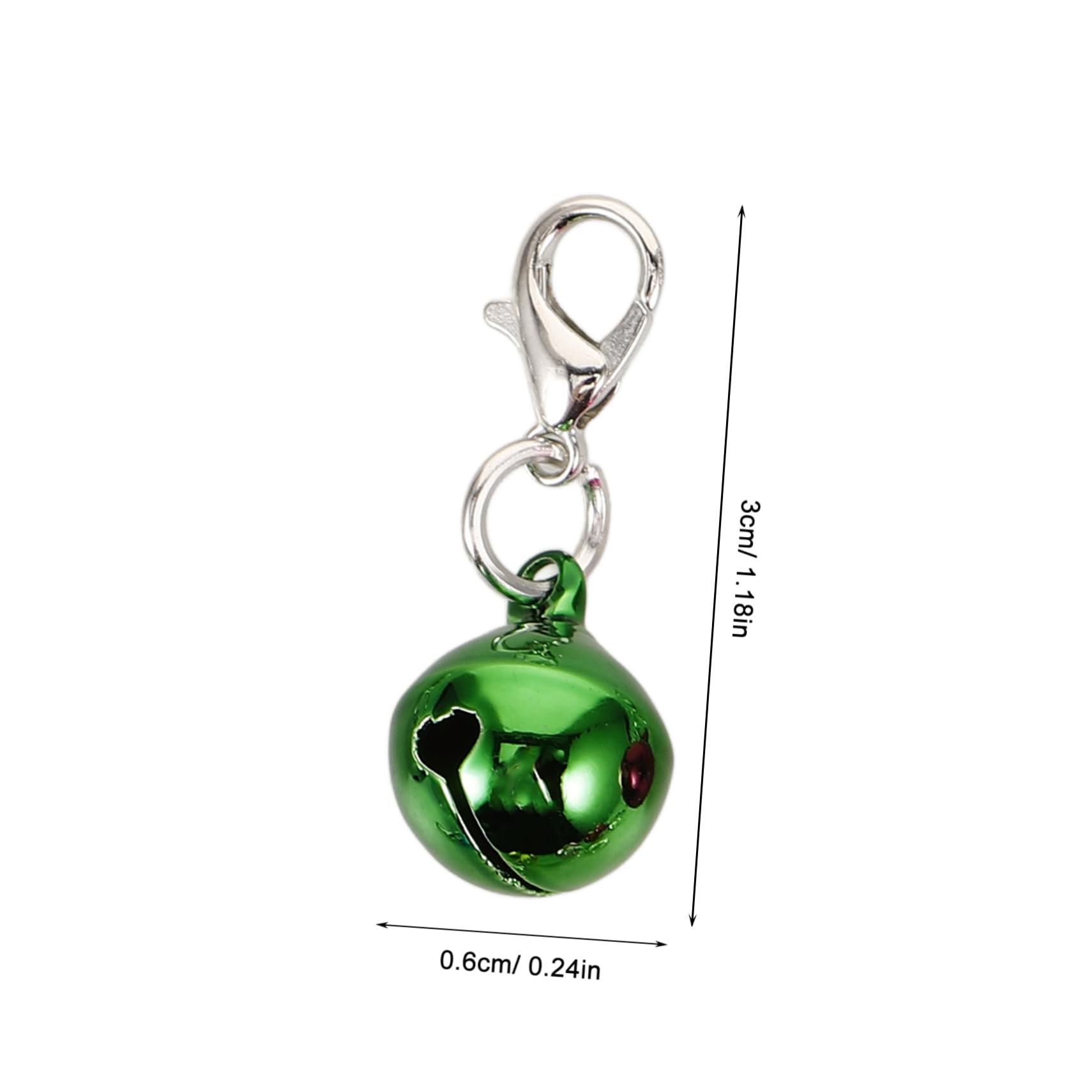 VICASKY Mini Pet Collar Bells Small Dog Charm Decorative Cat Bells Pet Accessory